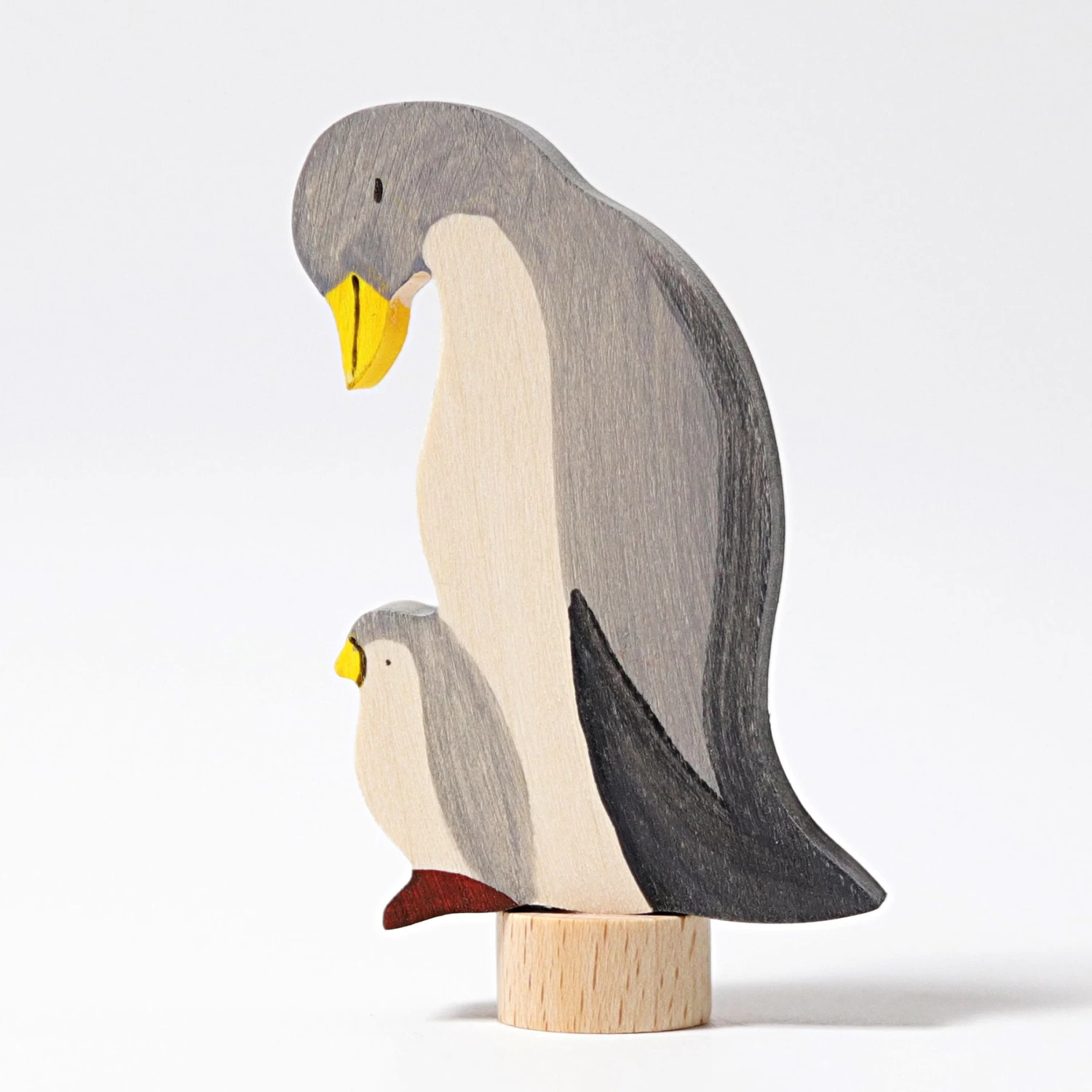 Grimm's Penguin Handpainted Wooden Decoration 4 Grimm's Penguin Handpainted Wooden Decoration - Image 2