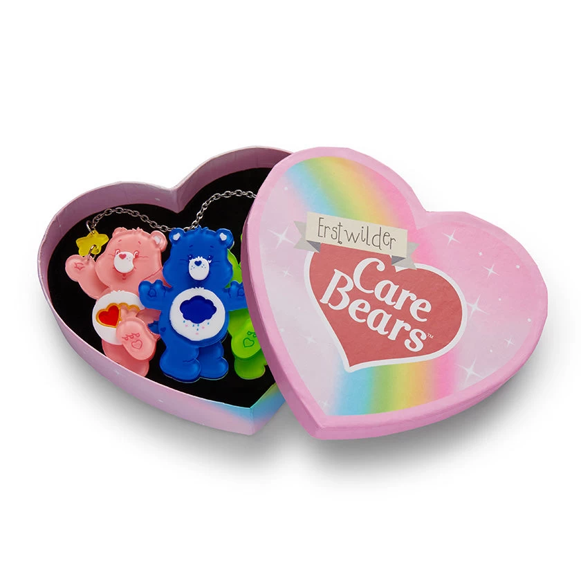 Erstwilder - Care Bears 100% Huggable Good Luck Grumpy Love-a-Lot Necklace 4 Erstwilder - Care Bears 100% Huggable Good Luck Grumpy Love-a-Lot Necklace - Image 2