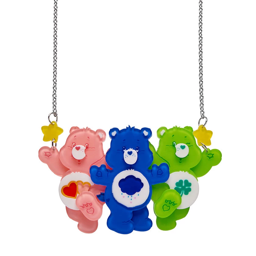 Erstwilder - Care Bears 100% Huggable Good Luck Grumpy Love-a-Lot Necklace 3 Erstwilder - Care Bears 100% Huggable Good Luck Grumpy Love-a-Lot Necklace