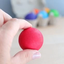 Grimm's Balls Large Rainbow Set Of 6 -Playworld Shop 10239 Holzkugeln Regenbogen v3