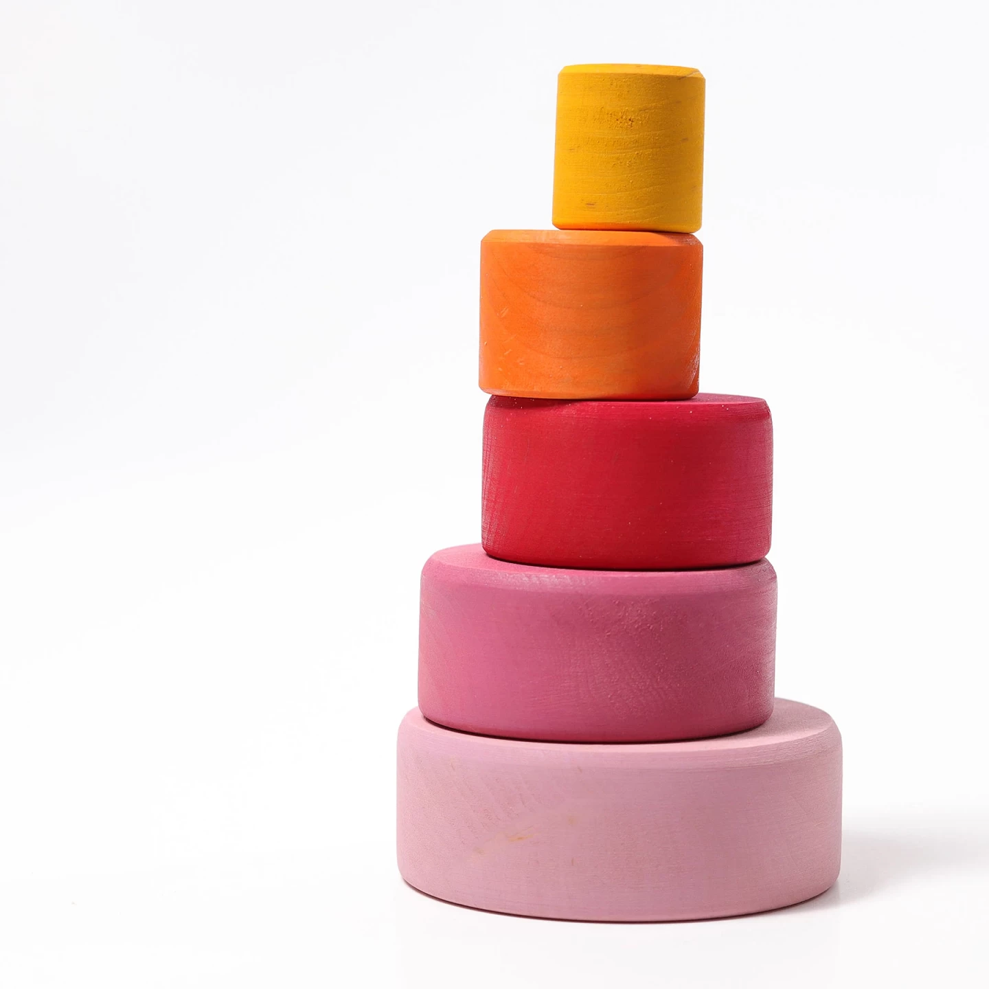 Grimm's Coloured Stacking Bowls - Lollipop 5 Grimm's Coloured Stacking Bowls - Lollipop - Image 3
