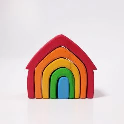 Grimm's Stacking Coloured House