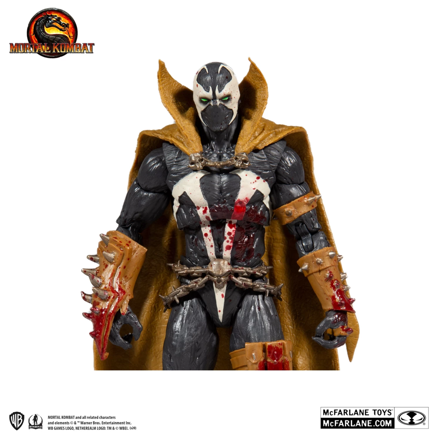 McFarlane Mortal Kombat - Spawn (Bloody McFarlane Classic Skin) 7” Scale Action Figure 5 McFarlane Mortal Kombat - Spawn (Bloody McFarlane Classic Skin) 7” Scale Action Figure - Image 3