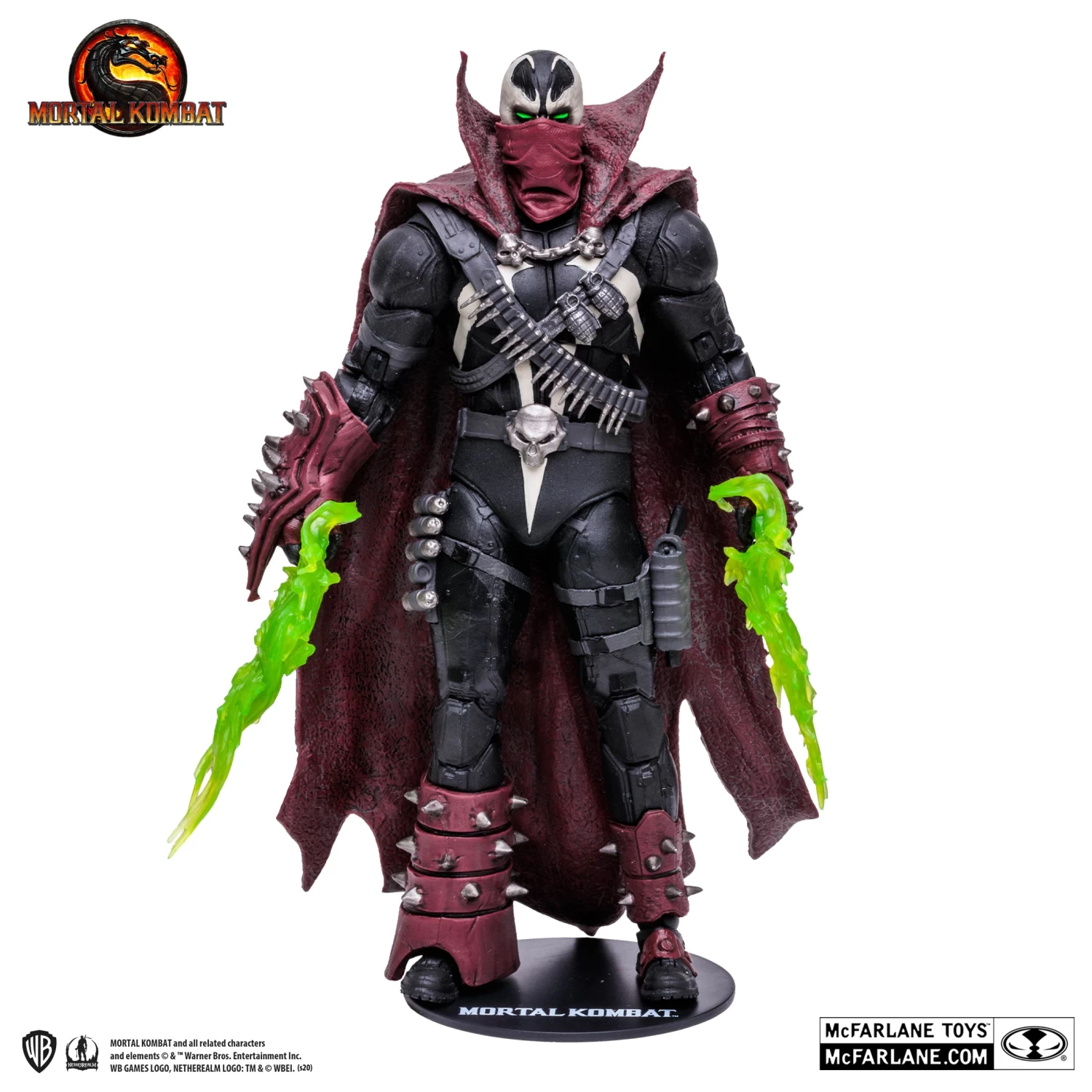 McFarlane Mortal Kombat - Commando Spawn 7” Scale Action Figure 8 McFarlane Mortal Kombat - Commando Spawn 7” Scale Action Figure - Image 6