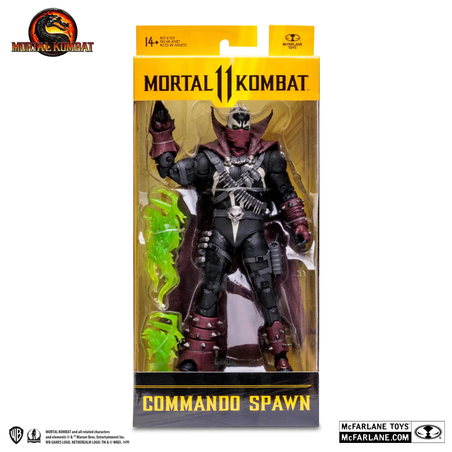 McFarlane Mortal Kombat - Commando Spawn 7” Scale Action Figure 3 McFarlane Mortal Kombat - Commando Spawn 7” Scale Action Figure