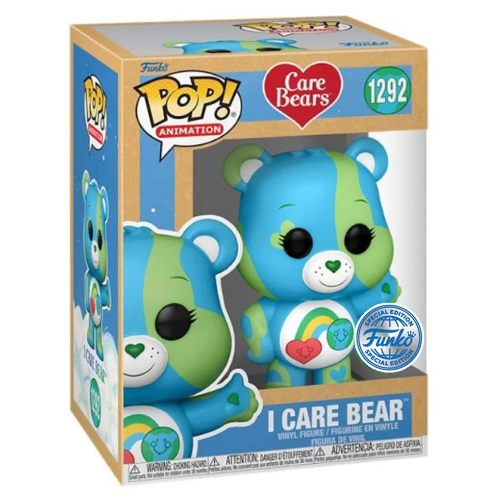 Care Bears - I CARE BEAR Earth Day 2023 POP! Vinyl Figure No. 1292 Special Edition 3 Care Bears - I CARE BEAR Earth Day 2023 POP! Vinyl Figure No. 1292 Special Edition