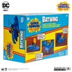 McFarlane DC Direct Super Powers - Retro Batwing Vehicle -Playworld Shop 15761 DC DIRECT SUPER POWERS VEHICLES WV1 BATWING 10 LOGOS