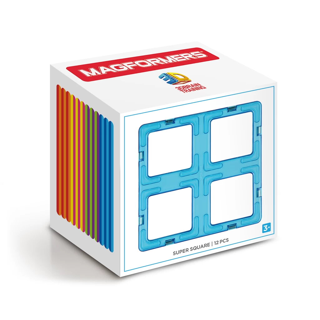 Magformers Super Square 12 Pk 3 Magformers Super Square 12 Pk
