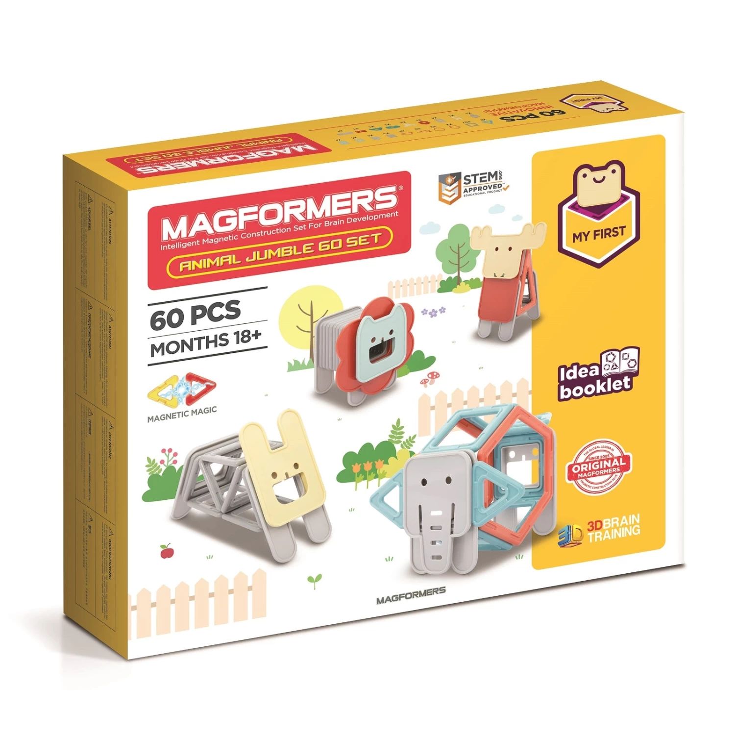 Magformers My First Animal Jumble 60 Set 3 Magformers My First Animal Jumble 60 Set