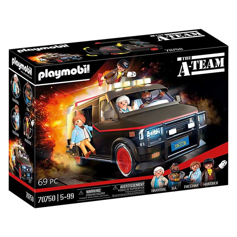 Playmobil 70750 - The A-TEAM Van And Characters 3 Playmobil 70750 - The A-TEAM Van And Characters