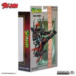 McFarlane Spawn - Ninja Spawn 7” Scale Action Figure -Playworld Shop 90152 SPAWN 7IN TOY WV3 NINJA SPAWN box back