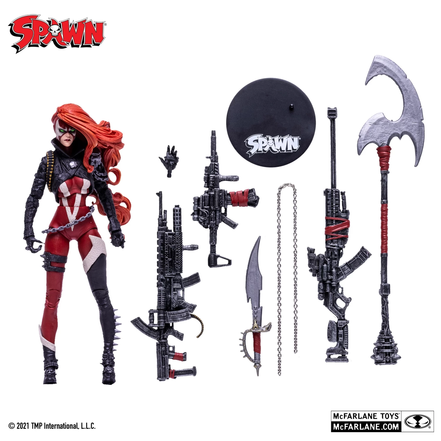 McFarlane Spawn - She-Spawn 7” Scale Action Figure 4 McFarlane Spawn - She-Spawn 7” Scale Action Figure - Image 2