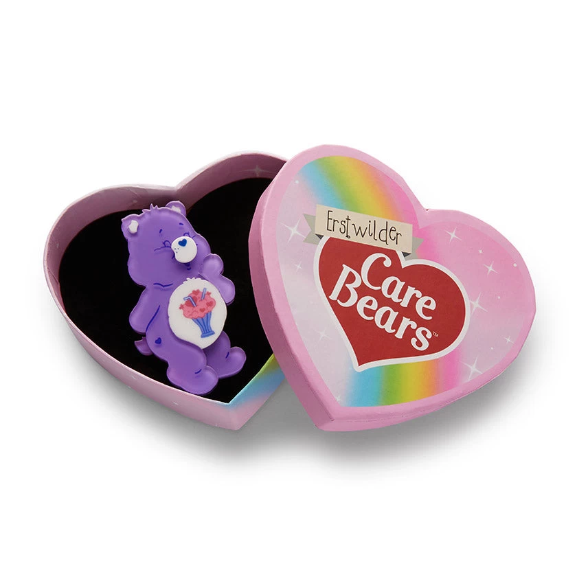 Erstwilder Carebears (2022) - Share Bear Brooch 4 Erstwilder Carebears (2022) - Share Bear Brooch - Image 2