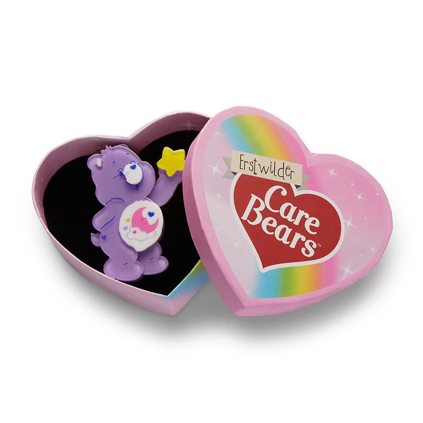 Erstwilder Carebears (2022) - Sweet Dreams Bear Brooch 4 Erstwilder Carebears (2022) - Sweet Dreams Bear Brooch - Image 2