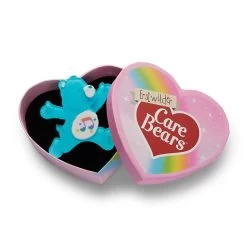 Erstwilder Carebears (2022) - Heartsong Bear Brooch -Playworld Shop AA1BH8HeartsongBearBrooch 3