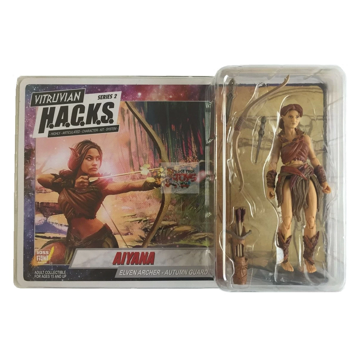 VITRUVIAN H.A.C.K.S. - Series 2 - AIYANA Elven Archer - Autumn Guard 3 VITRUVIAN H.A.C.K.S. - Series 2 - AIYANA Elven Archer - Autumn Guard