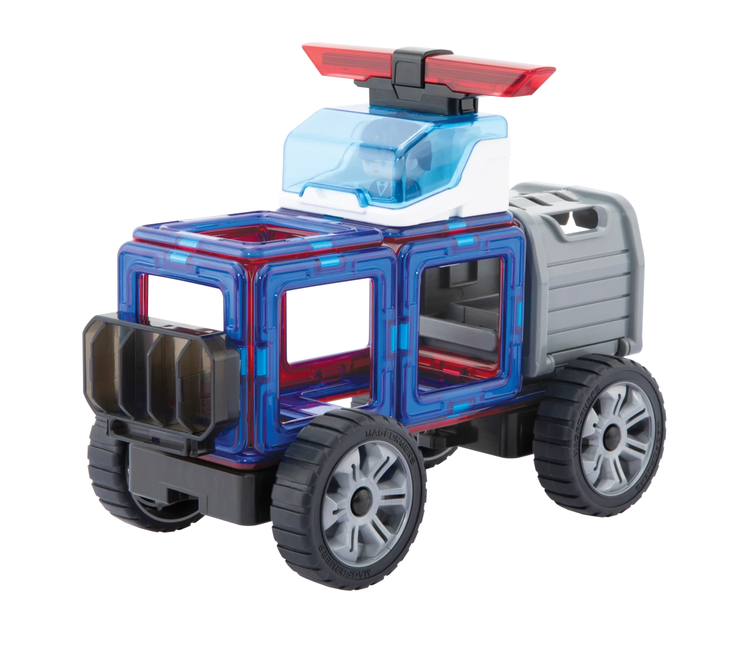 Magformers Amazing Police & Rescue Set 5 Magformers Amazing Police & Rescue Set - Image 3