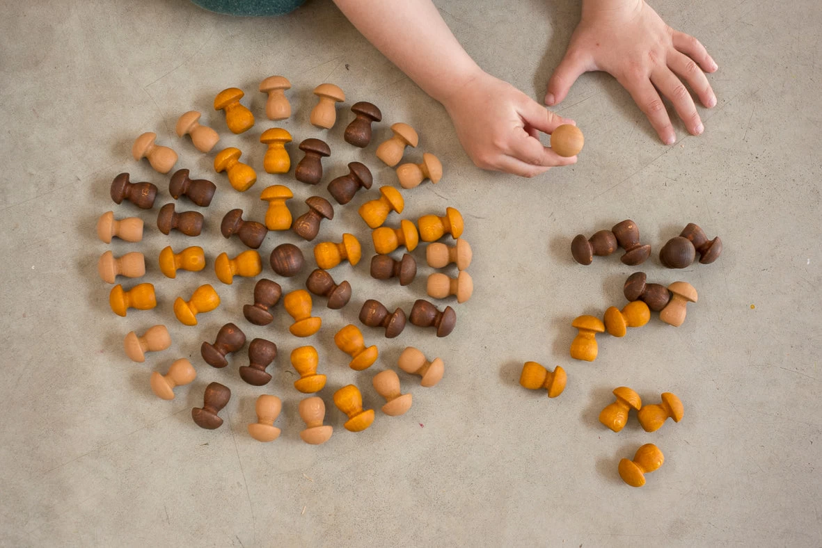 Grapat Mandala Little Mushroom - Wooden Toys 4 Grapat Mandala Little Mushroom - Wooden Toys - Image 2