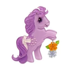 Erstwilder - My Little Pony (G1) BLOSSOM Flower Drop Brooch