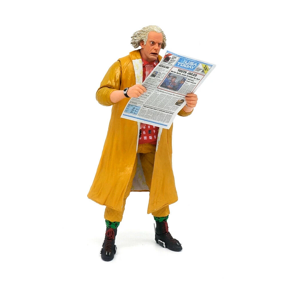 Back To The Future II BTTF 2 - Doc Brown Ultimate 7" Action Figure 6 Back To The Future II BTTF 2 - Doc Brown Ultimate 7" Action Figure - Image 4