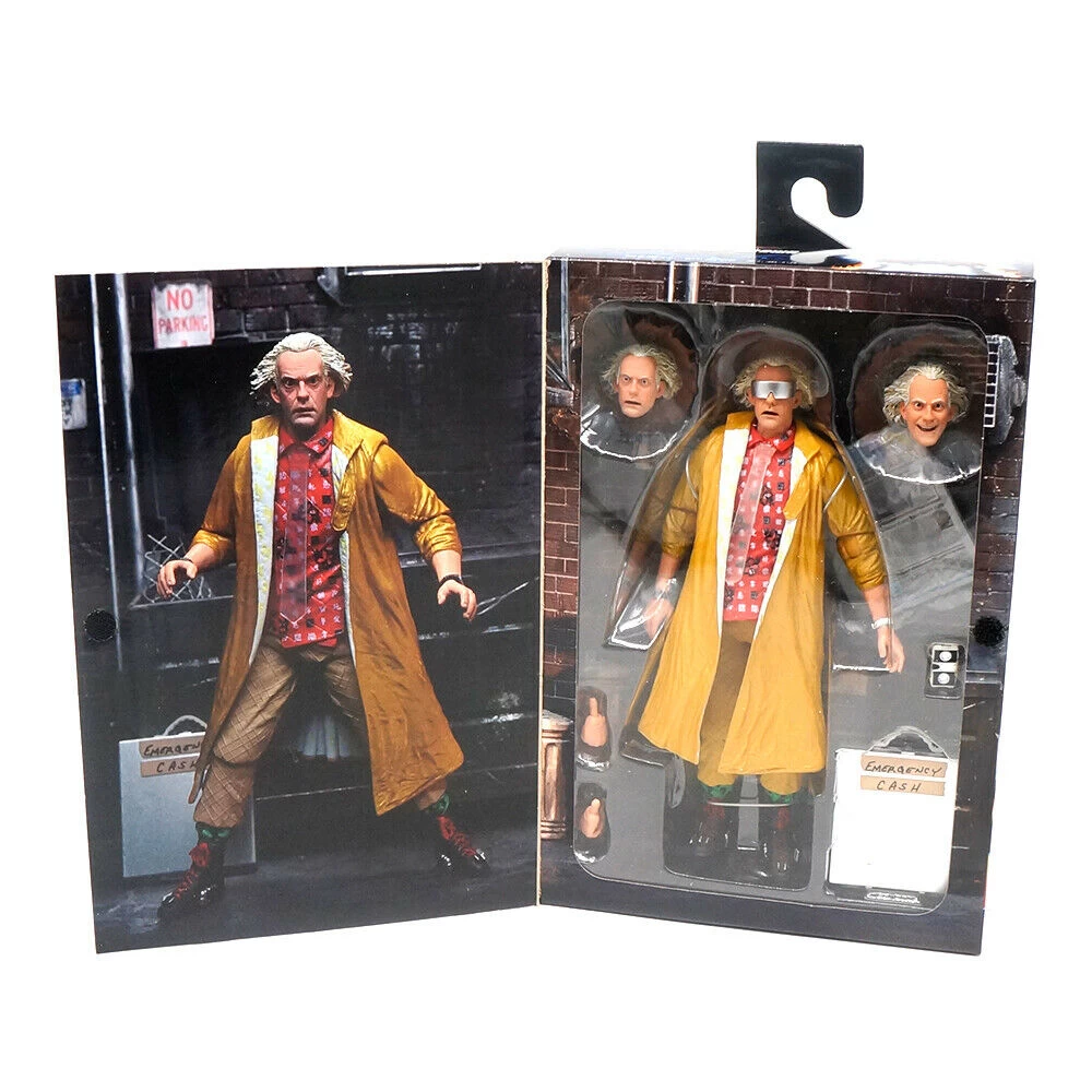 Back To The Future II BTTF 2 - Doc Brown Ultimate 7" Action Figure 11 Back To The Future II BTTF 2 - Doc Brown Ultimate 7" Action Figure - Image 9