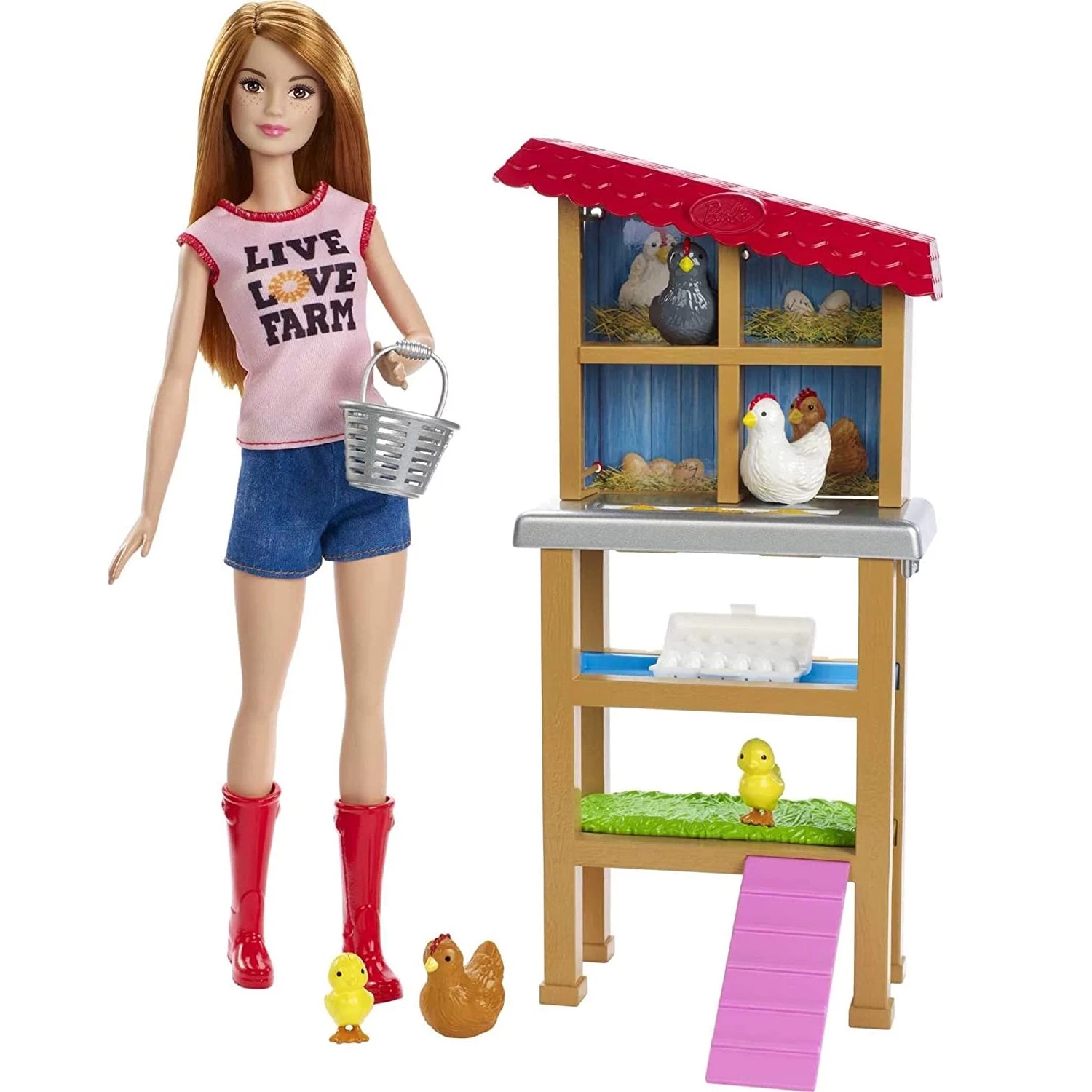 MATTEL Barbie - Chicken Farmer 4 MATTEL Barbie - Chicken Farmer - Image 2
