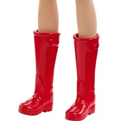 MATTEL Barbie - Chicken Farmer 13 MATTEL Barbie - Chicken Farmer -Playworld Shop BarbieChickenFarmerRedBoots