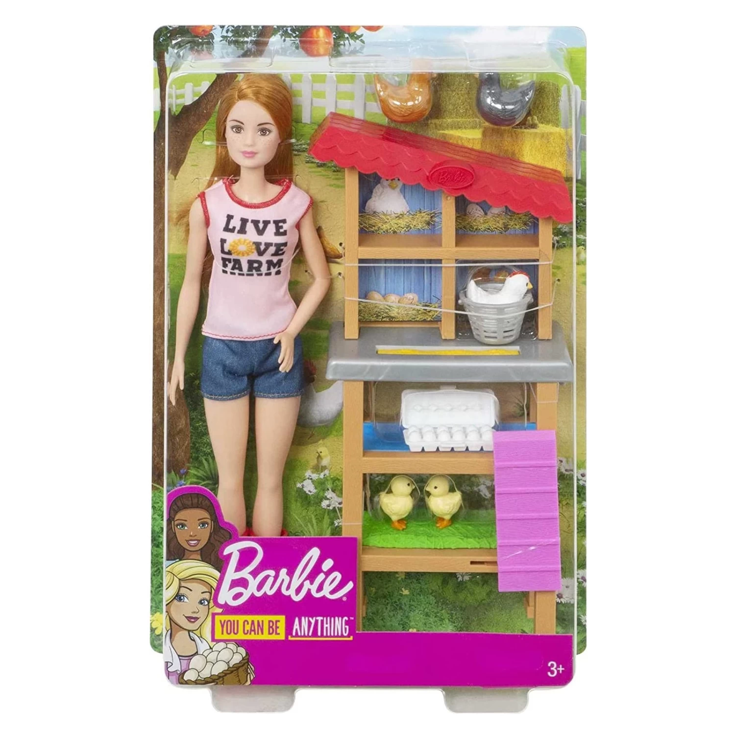MATTEL Barbie - Chicken Farmer 3 MATTEL Barbie - Chicken Farmer