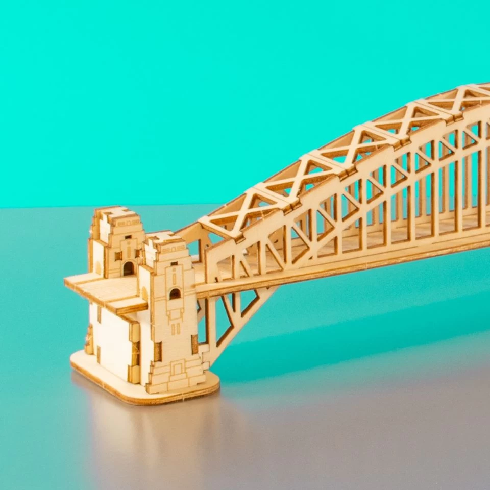 Kigumi - Sydney Harbour Bridge Plywood Puzzle 3 Kigumi - Sydney Harbour Bridge Plywood Puzzle