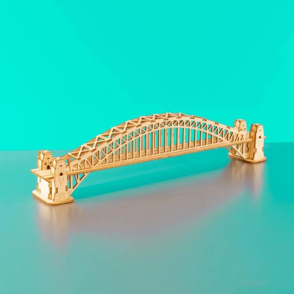 Kigumi - Sydney Harbour Bridge Plywood Puzzle 4 Kigumi - Sydney Harbour Bridge Plywood Puzzle - Image 2