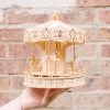 Kigumi - Spinning Carousel Plywood Puzzle