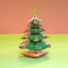 Kigumi - Christmas Tree Plywood Puzzle (coloured) -Playworld Shop Christmastree jpg