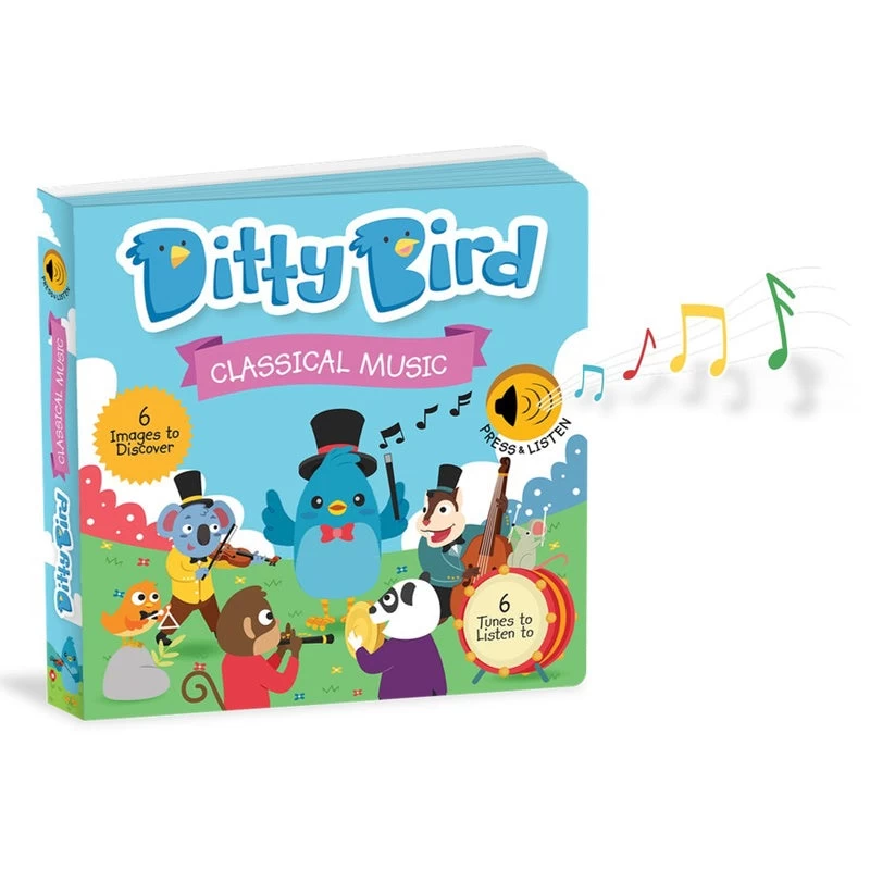 Ditty Bird - Classical Music Musical Board Book 3 Ditty Bird - Classical Music Musical Board Book