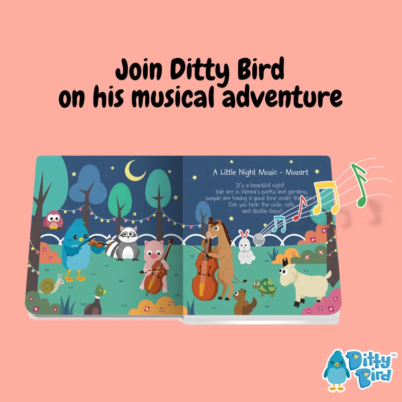 Ditty Bird - Classical Music Musical Board Book 5 Ditty Bird - Classical Music Musical Board Book - Image 3