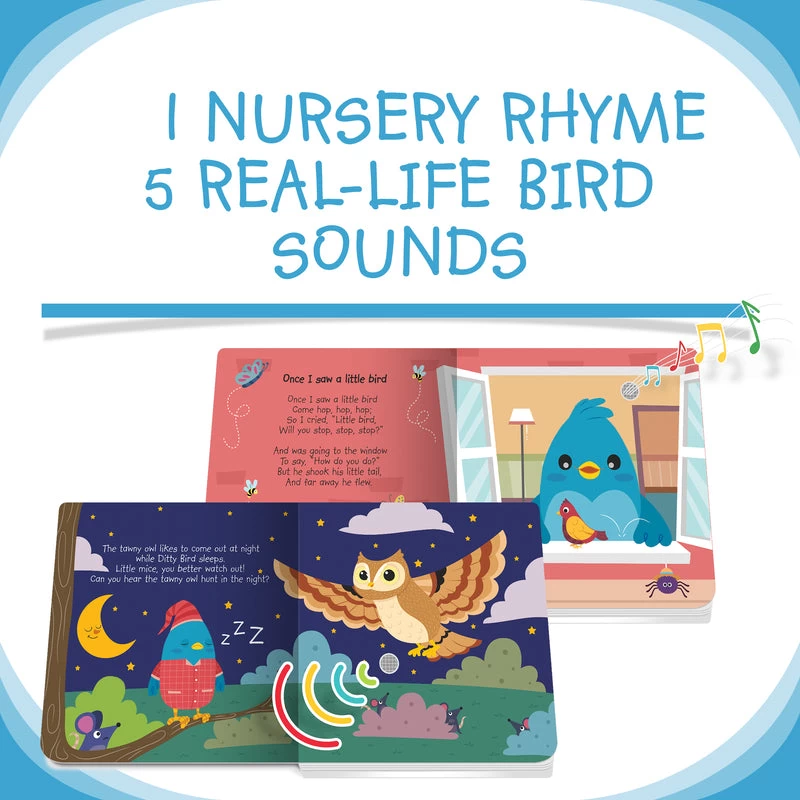Ditty Bird - Bird Songs Musical Board Book 8 Ditty Bird - Bird Songs Musical Board Book - Image 6