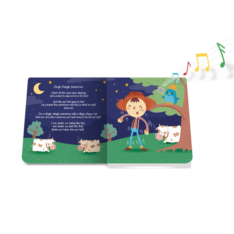 Ditty Bird - Action Songs Musical Board Book 6 Ditty Bird - Action Songs Musical Board Book - Image 4