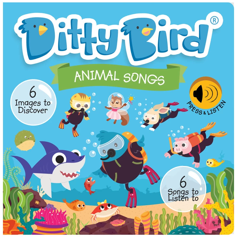 Ditty Bird - Animal Songs Musical Board Book 3 Ditty Bird - Animal Songs Musical Board Book