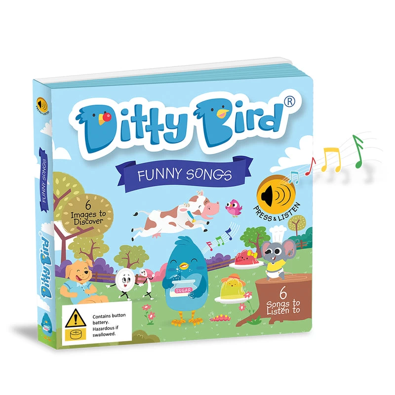 Ditty Bird - Funny Songs Musical Board Book 3 Ditty Bird - Funny Songs Musical Board Book