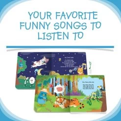 Ditty Bird - Funny Songs Musical Board Book 9 Ditty Bird - Funny Songs Musical Board Book -Playworld Shop DB9274FunnySongsDittyBird4