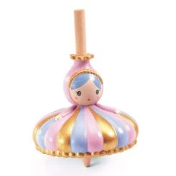 Djeco - Wooden Spinning Top - Princesses -Playworld Shop DJ3444 11482