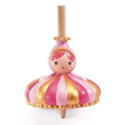Djeco - Wooden Spinning Top - Princesses -Playworld Shop DJ3444 19635