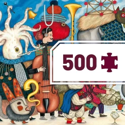 Djeco - Fantasy Orchestra 500pc Gallery Jigsaw Puzzle -Playworld Shop DJ7626 4