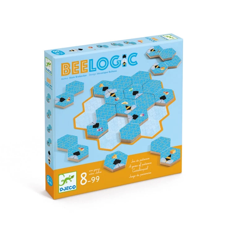 Djeco - Bee Logic Game Of Patience 8-99 Years Old 4 Djeco - Bee Logic Game Of Patience 8-99 Years Old - Image 2