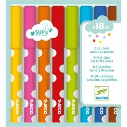 Djeco - Little Ones Felt Tips X 8 Colours