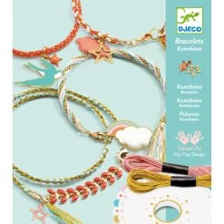 Djeco - Celeste Kumihimo Bracelet Set 10 Djeco - Celeste Kumihimo Bracelet Set -Playworld Shop DJ9818DjecoKumihimoBraceletMakingSet