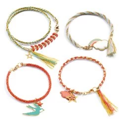 Djeco - Celeste Kumihimo Bracelet Set 9 Djeco - Celeste Kumihimo Bracelet Set -Playworld Shop DJ9818DjecoKumihimoBraceletMakingSetSamples