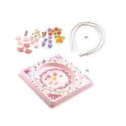 Djeco - Precious Headbands & Threading Tray Kit -Playworld Shop DJ98372