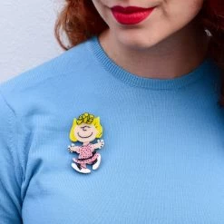 Erstwilder X Peanuts - Sally Brown Brooch -Playworld Shop DSC 1036