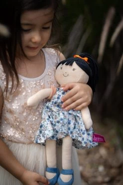 Bonikka Tammy Lu Doll With Black Hair (35cm) -Playworld Shop DSL1810TammyLuBonikkaDollLifestyle2
