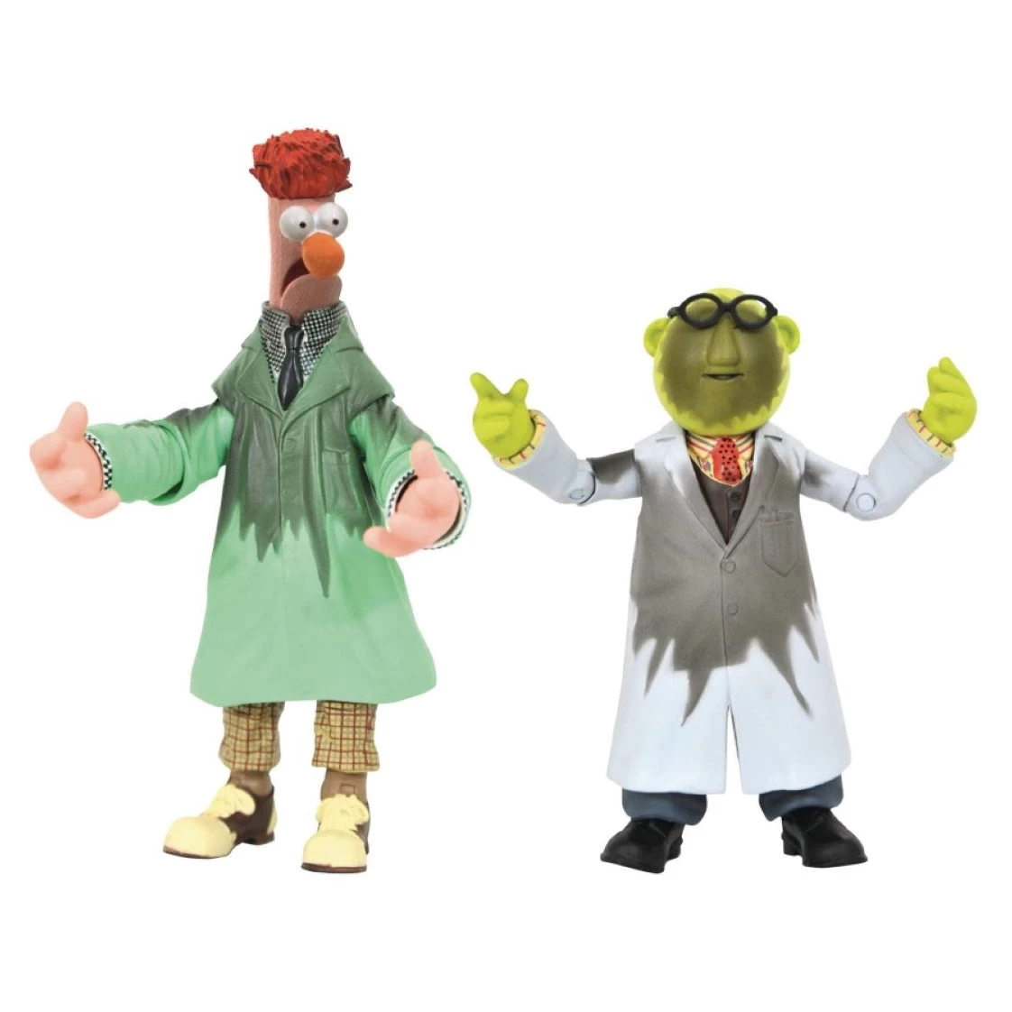 Diamond Select Muppets - Bunsen & Beaker SDCC 2021 Deluxe Action Figures Set 4 Diamond Select Muppets - Bunsen & Beaker SDCC 2021 Deluxe Action Figures Set - Image 2